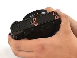 PowerShot G7 X Mark II Top Cover Button Panel Replacement
