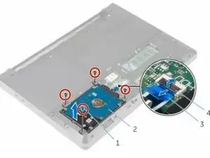 Dell Inspiron 14 3468 Hard-Drive Replacement