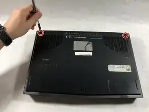 Alienware P18G M14X R1 Back Cover Replacement