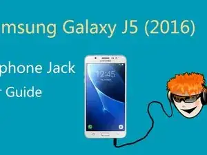 How to Repair Samsung Galaxy J5 (2016)  Headphone Jack