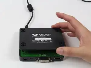 Oculus Rift DK1 Control Box Bottom Cover Replacement