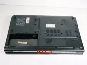 Acer Aspire 5100 Battery Removal