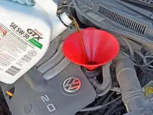 1999-2004 Volkswagen Jetta Oil Change