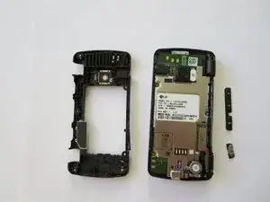 LG EnV Touch VX11000 Volume and Camera Buttons Replacement