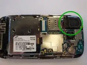 Samsung Impression Back Speaker Replacement