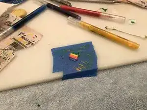 Apple Logo Painting