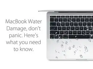 Diagnose für ein MacBook mit Wasserschaden