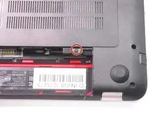 Disassembling HP Envy TouchSmart 15 Accessory Plate