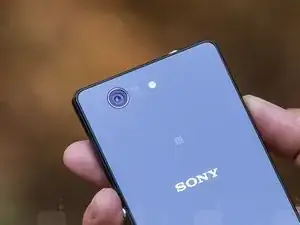 How to repair black / no image on camera in the Sony Xperia Z3 Compact