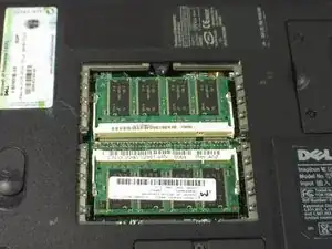 Dell Inspiron 9100 Memory Replacement