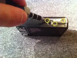 Disassembling Sony Cyber-shot DSC-W230 Exterior Case