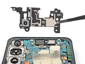 Abdeckung des Laser-Autofokus und der Hauptplatine