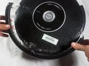 Disassembling iRobot Roomba 551 Bumper