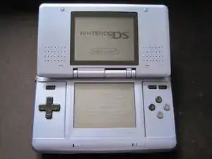 Nintendo DS Bild justieren