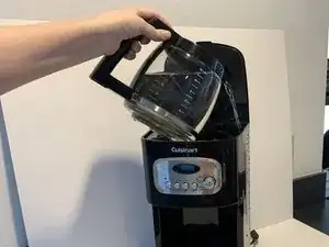 Descaling a Cuisinart 12-Cup Coffee Maker