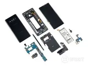 Samsung Galaxy Note 8 Teardown