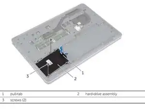 Dell Inspiron 15-7537 Hard Drive Replacement