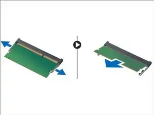 Dell Vostro 3458 Memory Module Replacement
