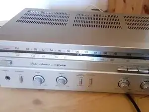 How to Fisher RS-90 fix AC hum