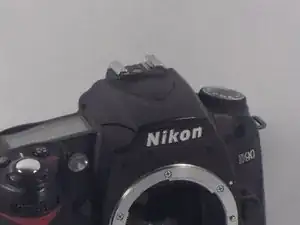 Nikon D90 Top Flash Casing Replacement