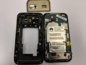 Huawei M750 Austausch der Gehäuserückseite