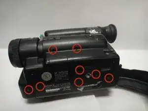 Sony Handycam CCD-TR5 Video/Audio Input/Output Replacement