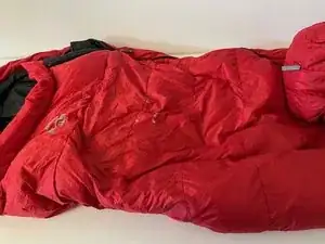 Fabric Tear (sleeping bag)