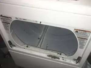 How to repair a lint trap on a Kenmore 67132 Dryer.