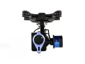 How to install 3DRobotics Iris Plus gimbal