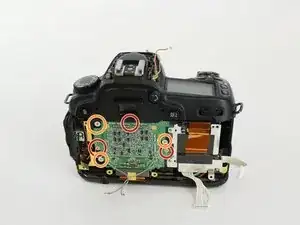 Nikon D80 Motherboard Replacement