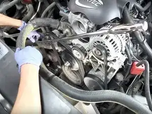 2002-2006 Cadillac Escalade Serpentine Belt Replacement