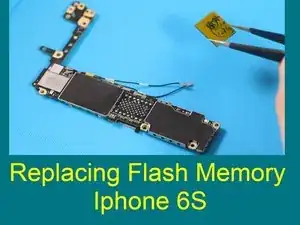 iPhone 6s Flash Speicher austauschen