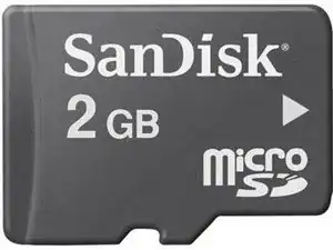 SanDisk MicroSD Card 2GB