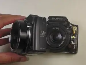 Sony Cyber-shot DSC-H20 Front Cover Replacement