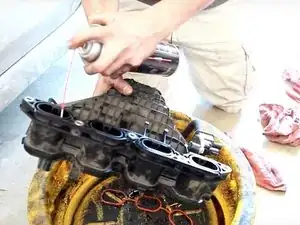 How to Clean Intake Manifold 2009-2015 Toyota Prius