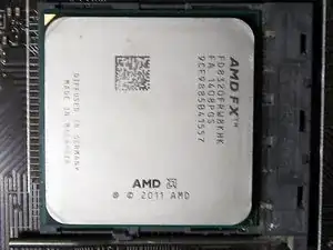 AMD  Desktop Processor and AMD 125W Cooler cleaning (Optional Fan replacement)