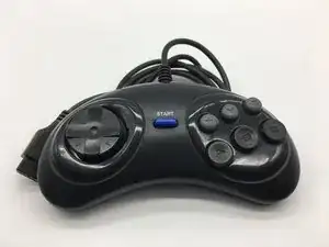 Sega Genesis II Controller Teardown