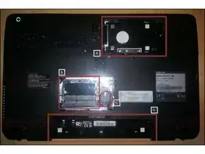 Disassembling Toshiba Satellite L775-18H Fan