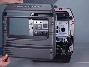 Honda 3000 Watt Inverter Generator EU3000IS1AWK Front Cover Replacement