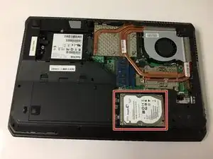 CyberPowerPC Fangbook MS-1763 Hard Drive Replacement