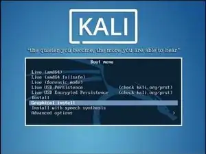 How to Install Kali Linux onto a Virtual Machine