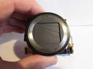 Canon PowerShot SX200 IS Lens Disassembly