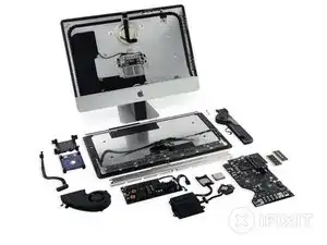 iMac Intel 21,5" Retina 4K Display 2017 Teardown