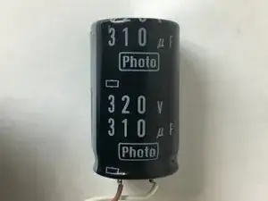 Photo Flash Capacitor