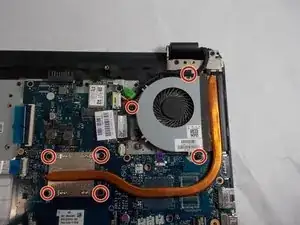 HP 15-af123cl Fan Replacement