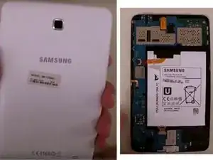 Samsung Galaxy Tab 4 7.0 SM-T230NU Disassembly