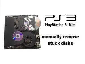 PlayStation 3 Slim - Manually Removing Stuck Disk