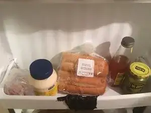 Fixing a Broken Shelf in a Refrigerator