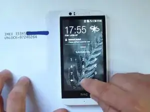 How to unlock the HTC Desire 510