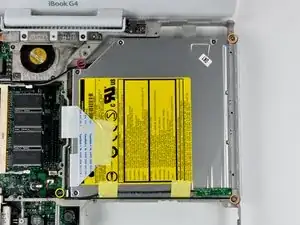 iBook G4 12" 1.33 GHz Optical Drive Replacement